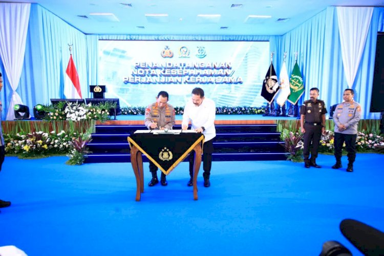 Kapolri Dorong Sinergi Polri  Kejaksaan agar Penanganan Perkara Lebih Efektif di Era KUHP  KUHAP Baru